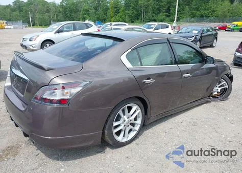 2014 Nissan Maxima 3.5 S z USA, uszkodzony, nr VIN 1N4AA5AP7EC436365